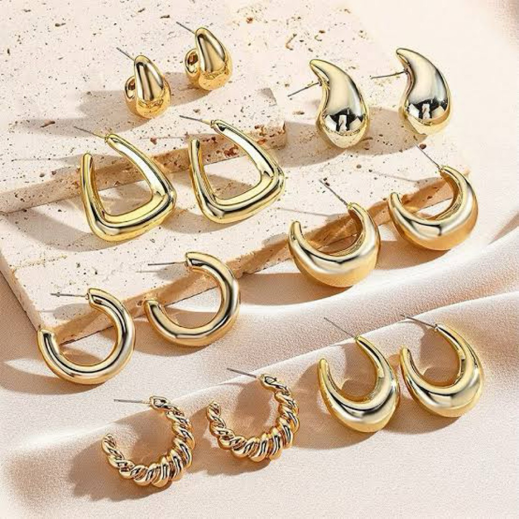 ANTINGAN HIJAB EMAS & SILVER