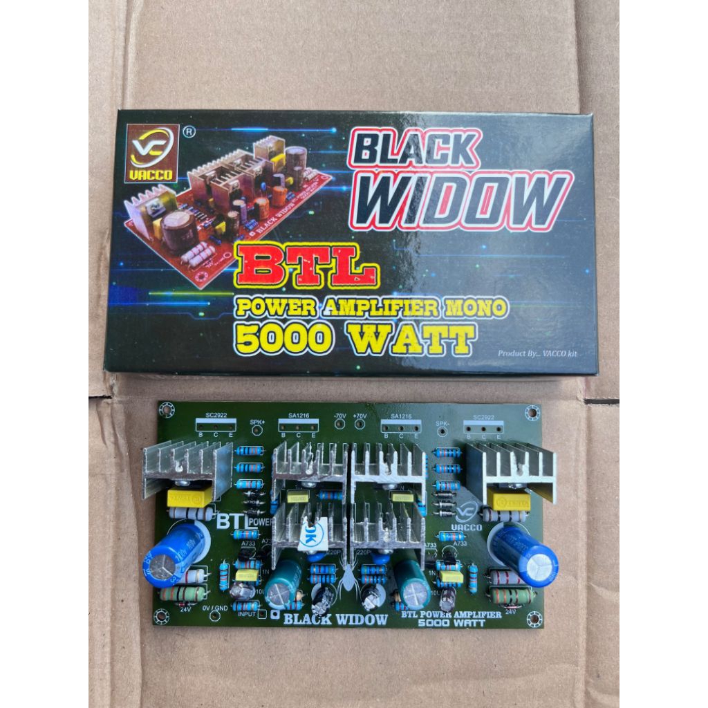 KIT DRIVER BTL POWER, BTL DRIVER POWER BLACK WIDDOW 5000 WATT, KIT BTL POWER BW