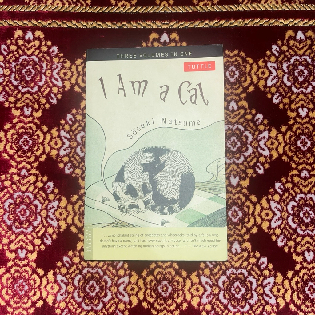 BUKU : (preloved) I AM A CAT - NATSUME SOSEKI