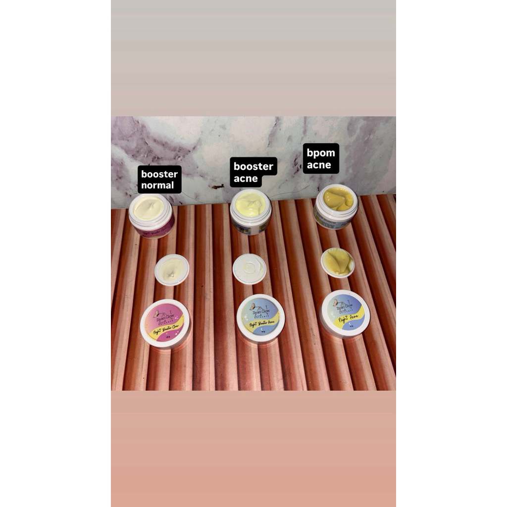 CREAM MALAM ZIYAN Ziyan Glow Night Cream Booster Ziyan Glow