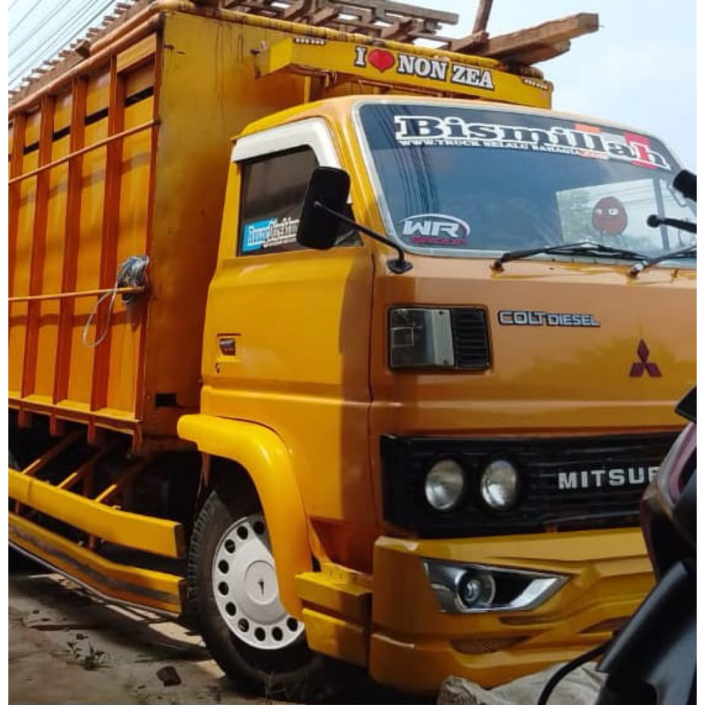 SLEBOR KABIN TRUK UMPLUNG 120ps 110ps 100ps bahan plat besi