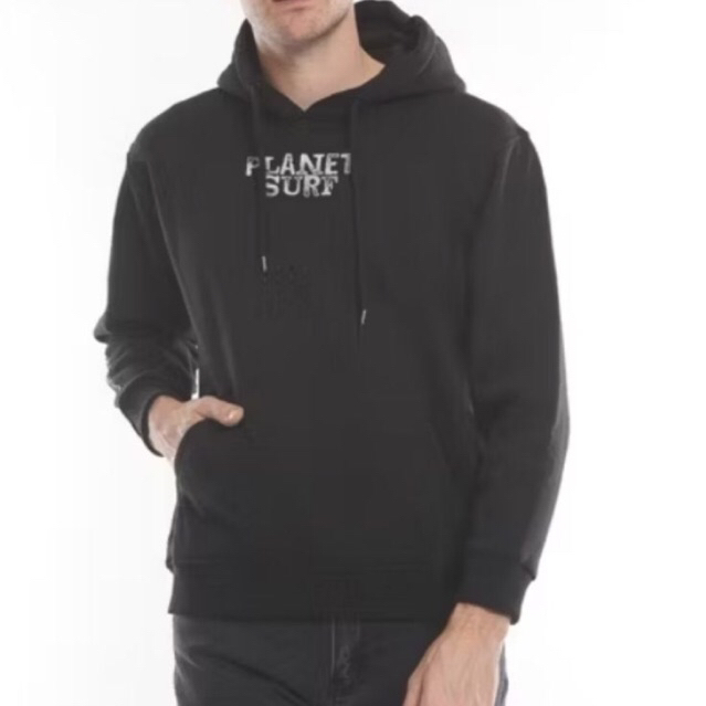 Jaket Hoodie Original Planet Surf SCHADEL BLACK