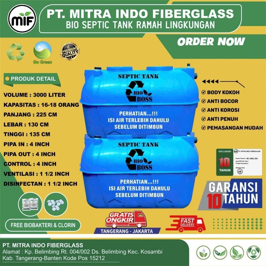 septic tank 3000 liter.Biotech,Biofil,Biotank,Bioboss