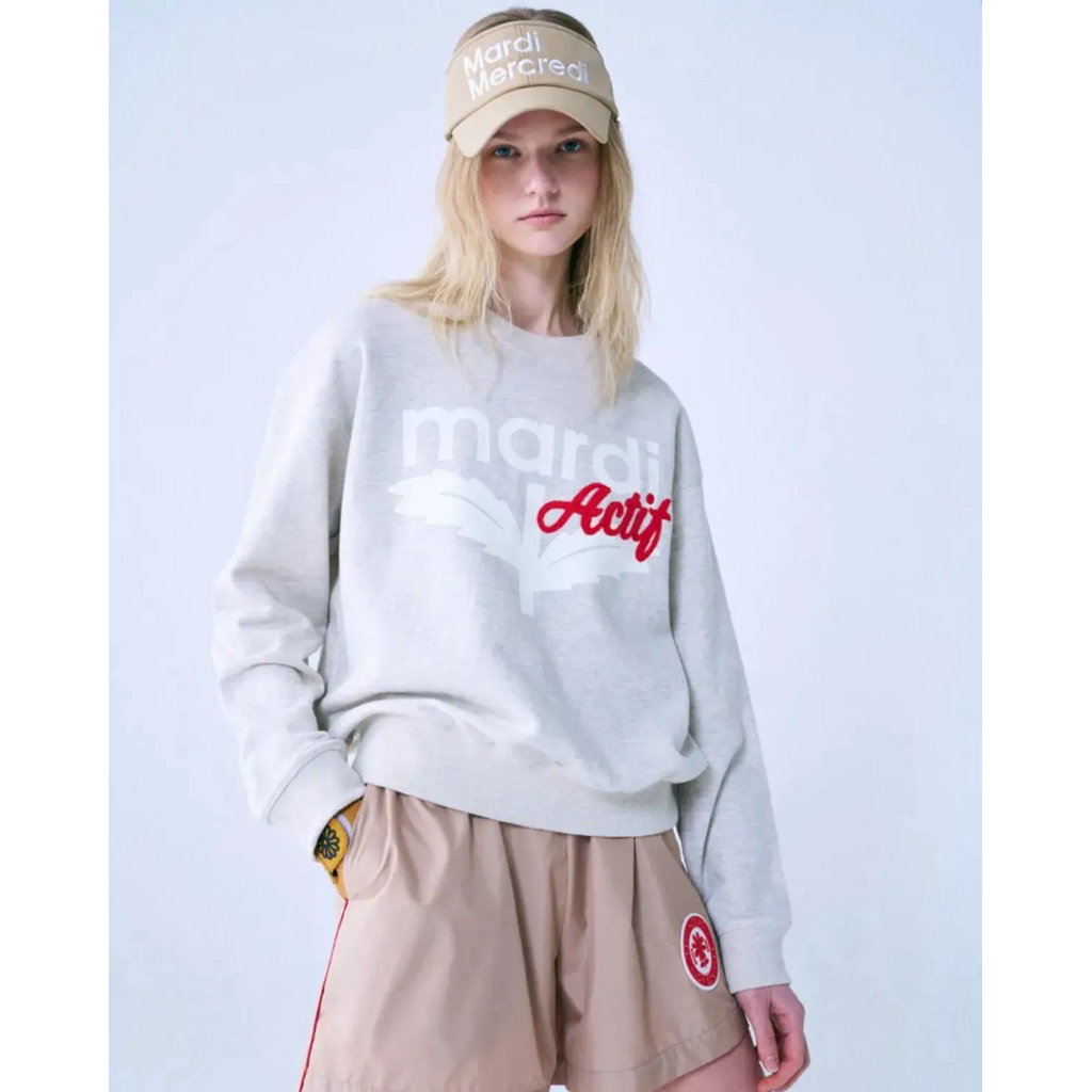 Preloved Mardi Actif Grey Sweater