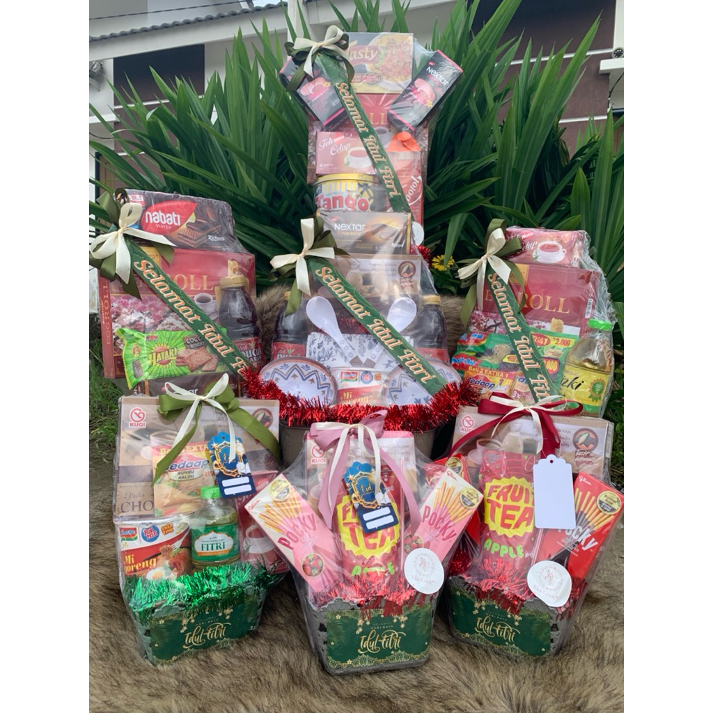 PARCEL LEBARAN KOMPLIT/PARCEL SEMBAKO/PARCEL SNACK/PARCEL MEWAH