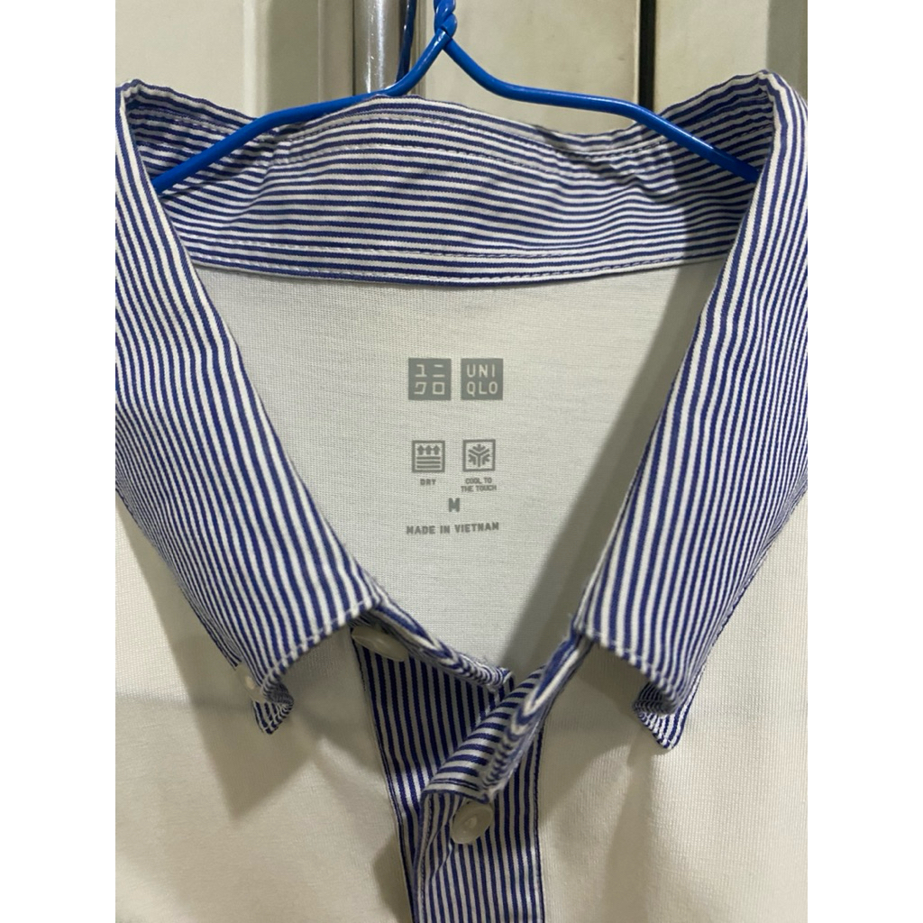 Kemeja Airism Uniql0 Putih