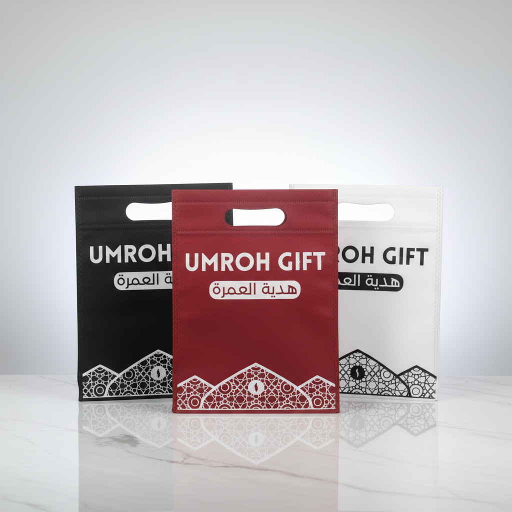 Tas Oleh Oleh Haji dan Umroh | Tas Kecil Oleh Oleh Umroh | Hampers Umroh Unik | Gift Umroh