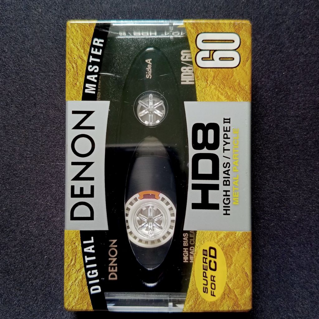 Kaset Kosong Denon HD8 60 (Blank Cassette Tape) (Sealed)