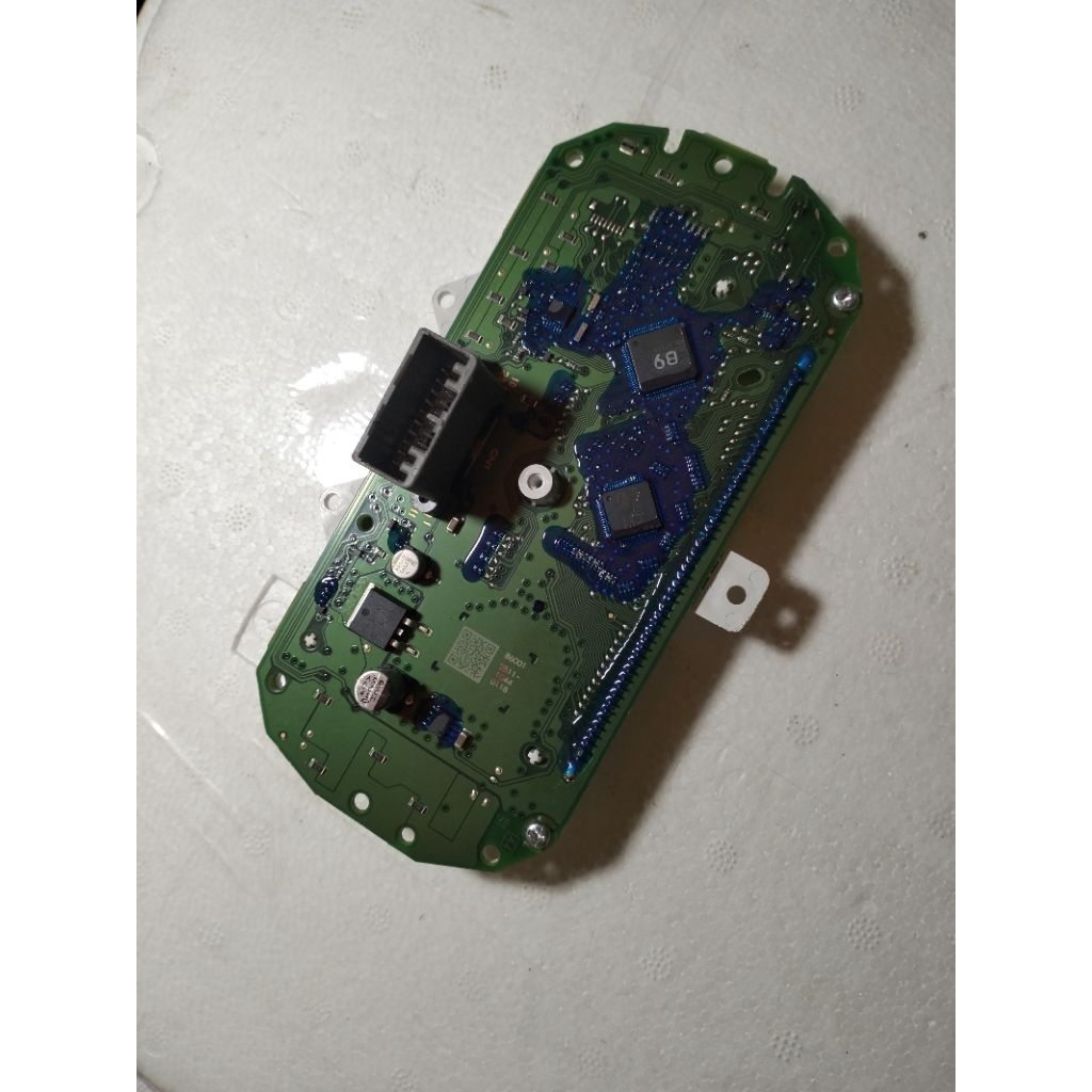pcb dan lcd spidometer aerox alfa