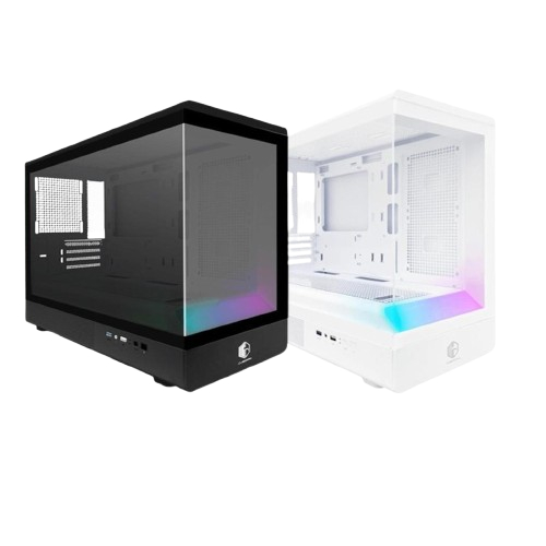 Casing PC Gaming Cube Gaming Quitoz MATX Tempered Glass