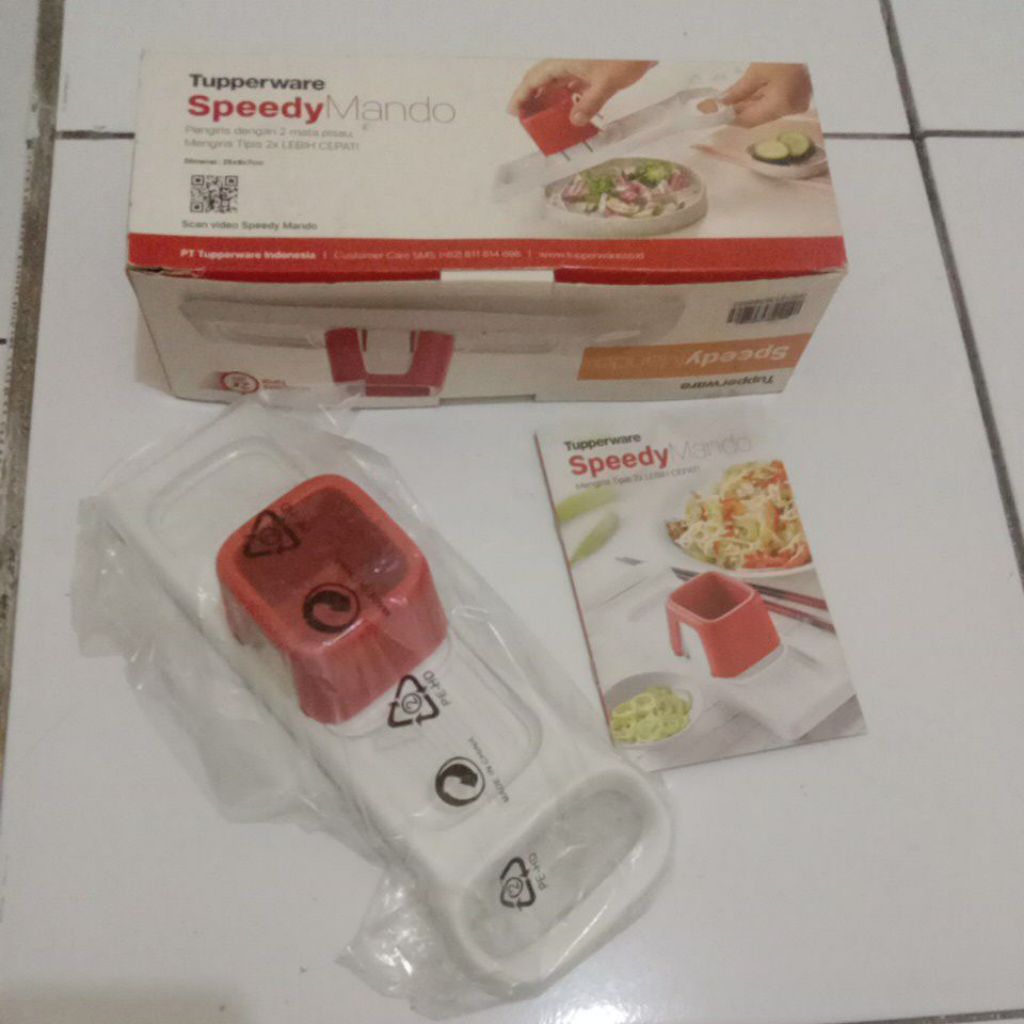 Speedy Mando Tupperware New