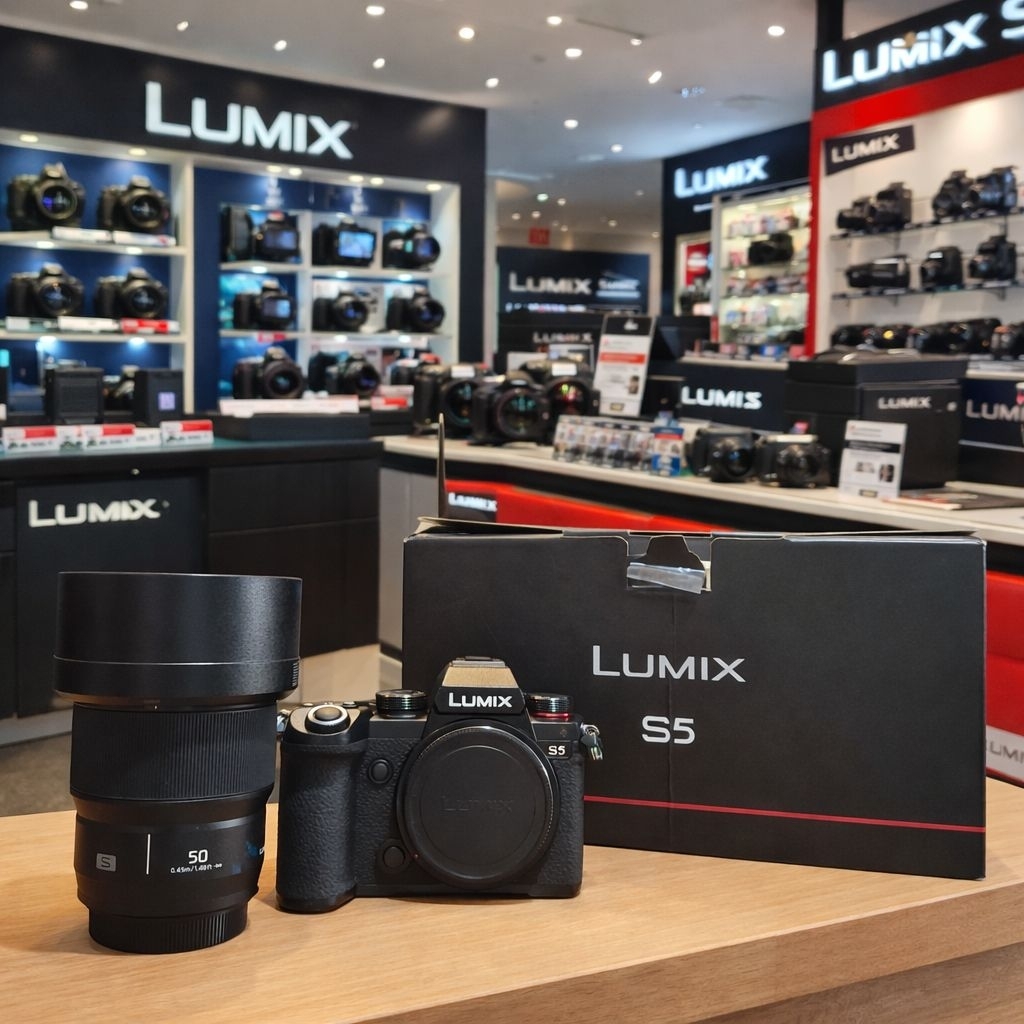 KAMERA LUMIX S5 PANASONIC SECOND BUNDLING LENSA