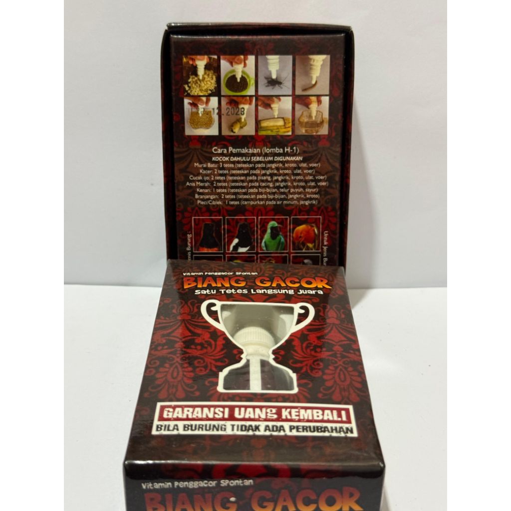 biang gacor vitamin penggacor spontan burung