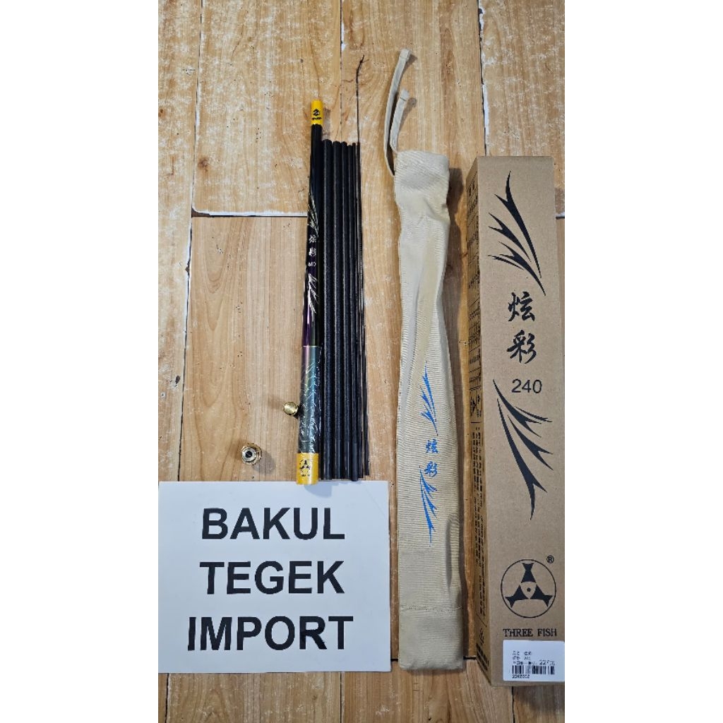 JORAN TEGEK THREEFISH XUANCAI GEN 1 RUAS PENDEK 38CM