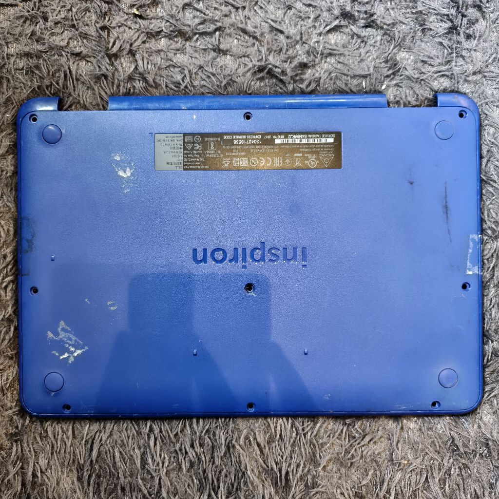 CASING BAWAH DELL INSPIRON 11 3000 P25T Bottomcase Kesing Kondisi second masih bagus