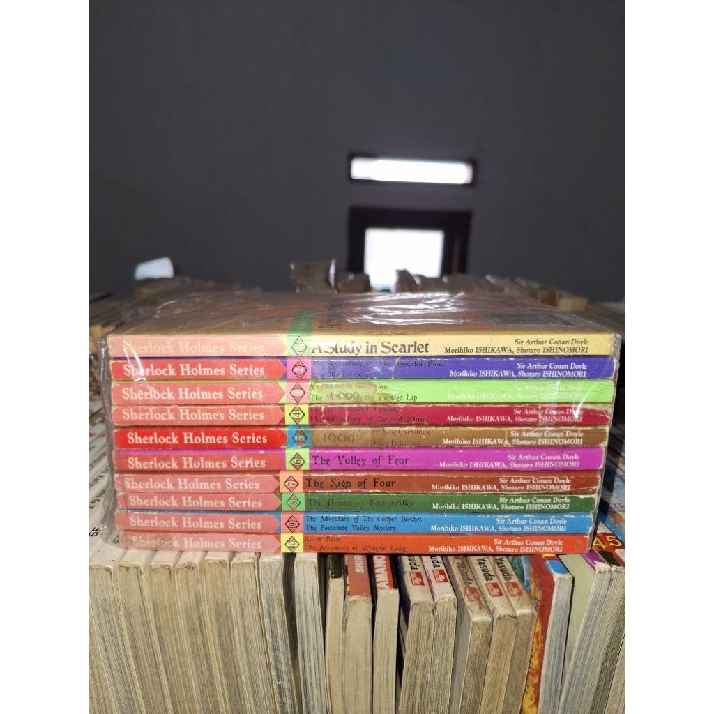 komik sherlock holmes series 1-10 tamat