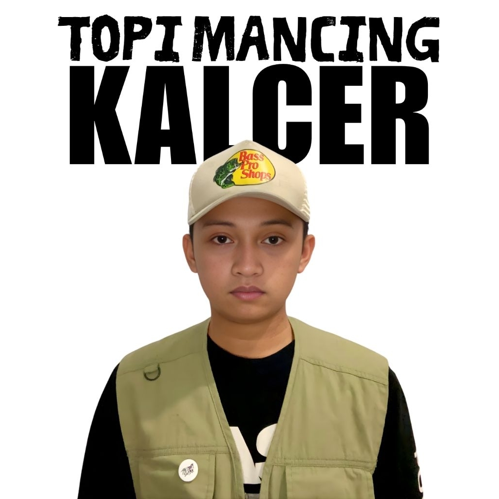 TOPI BASS PRO SHOPS | TOPI TRUCKER VINTAGE | TOPI MANCING KALCER | TOPI MANCING KEREN