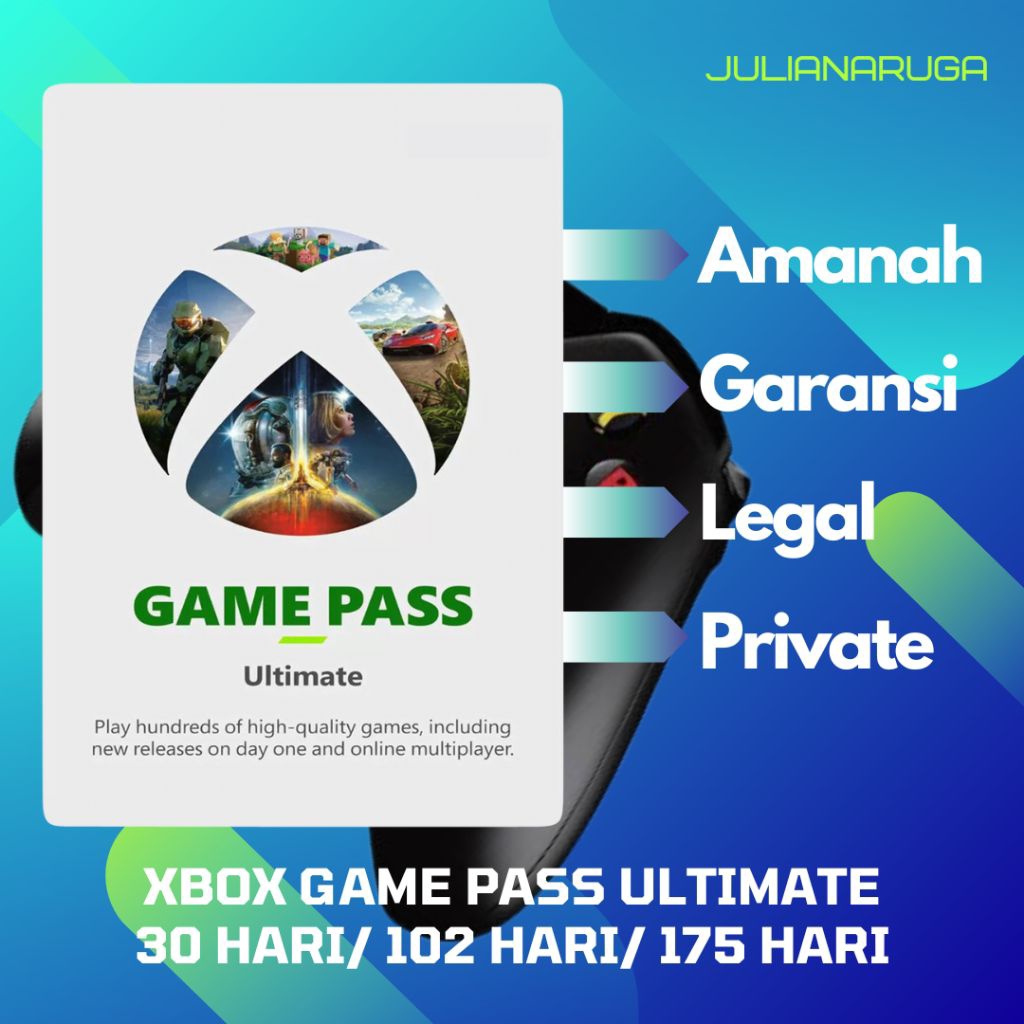 Xbox Game Pass Ultimate 102 Hari For Xbox One Xbox Series X|S PC Android [Julianaruga]