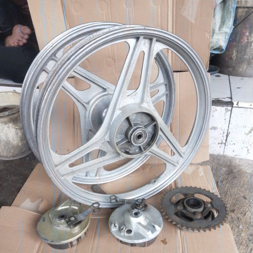 VELG DEPAN BELAKANG JIALING GRAND IMPRESSA ASTREA PRIMA