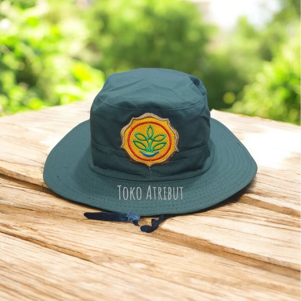 TOPI KEMENTAN MODEL RIMBA #TOPI RIMBA KEMENTAN #TOPI KEMENTRIAN PERTANIAN