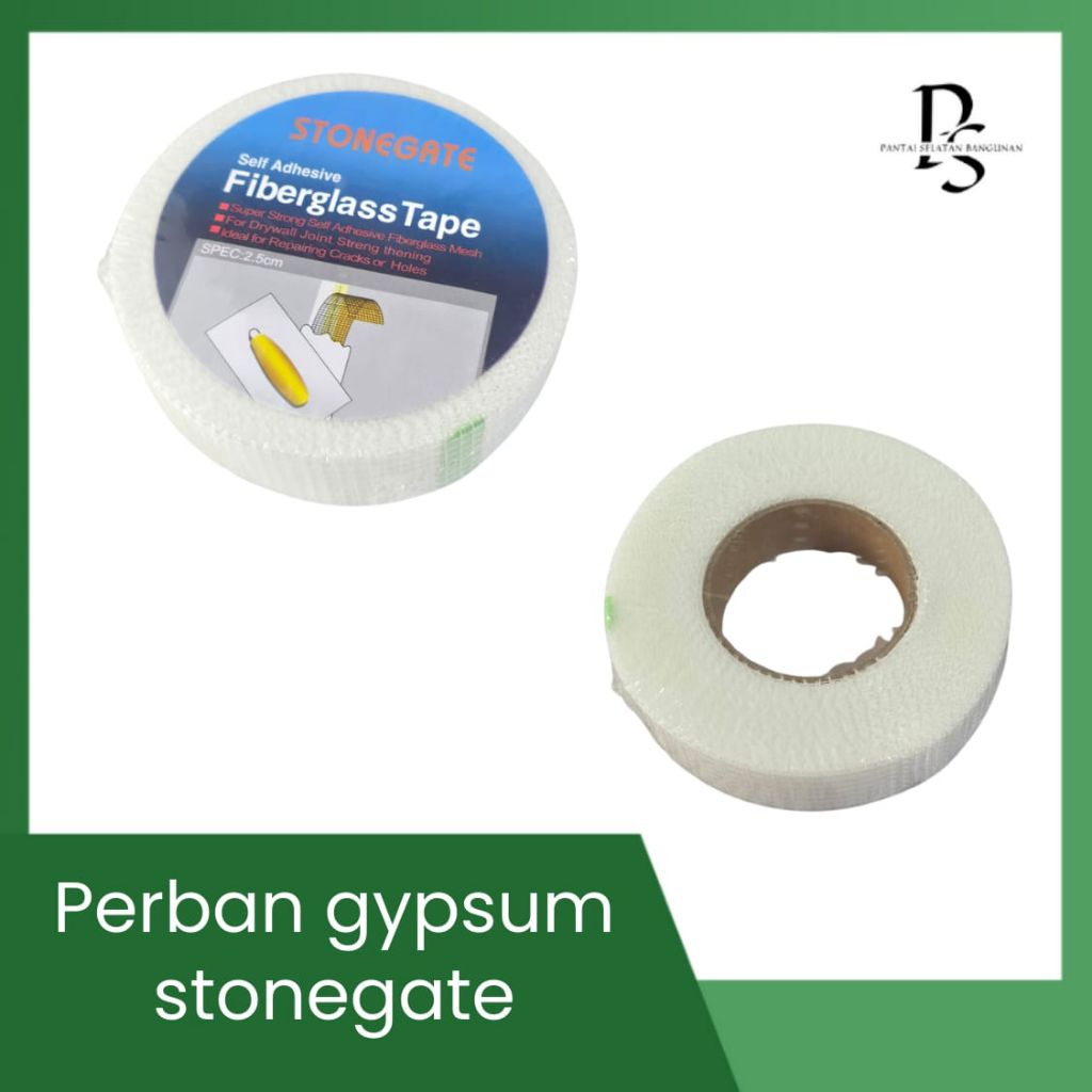 Perban Lem Kasa Gypsum Perban Asbes Plafon Perekat STONEGATE
