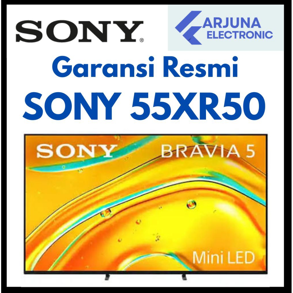 SONY 55XR50 / K-55XR50 BRAVIA 5 MINI LED 4K GOOGLE TV 55 inch 2025 series