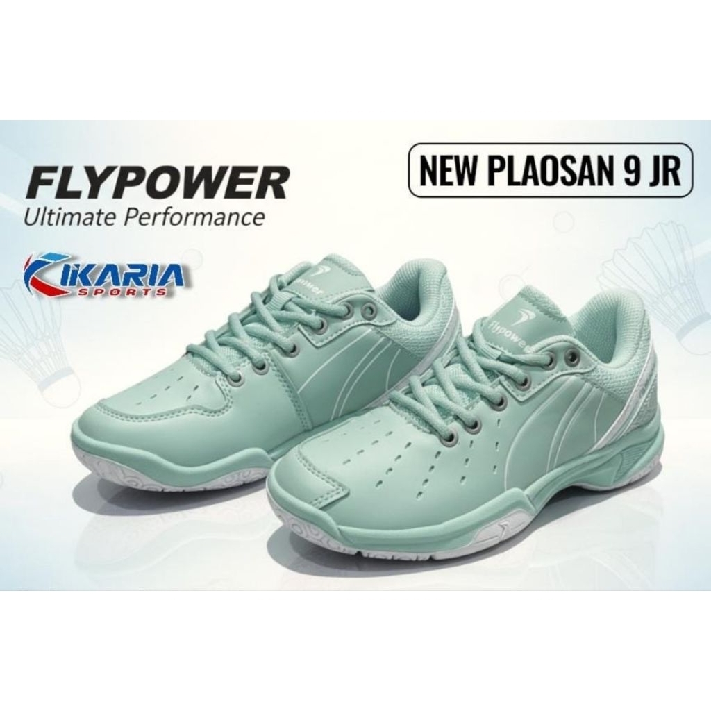 SEPATU BADMINTON FLYPOWER PLAOSAN 9 JUNIOR