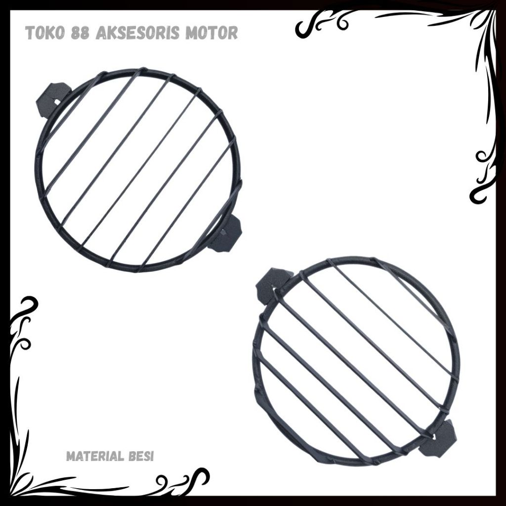 GRILL HEADLAMP W175 COVER LAMPU PNP KAWASAKI W175 W 175