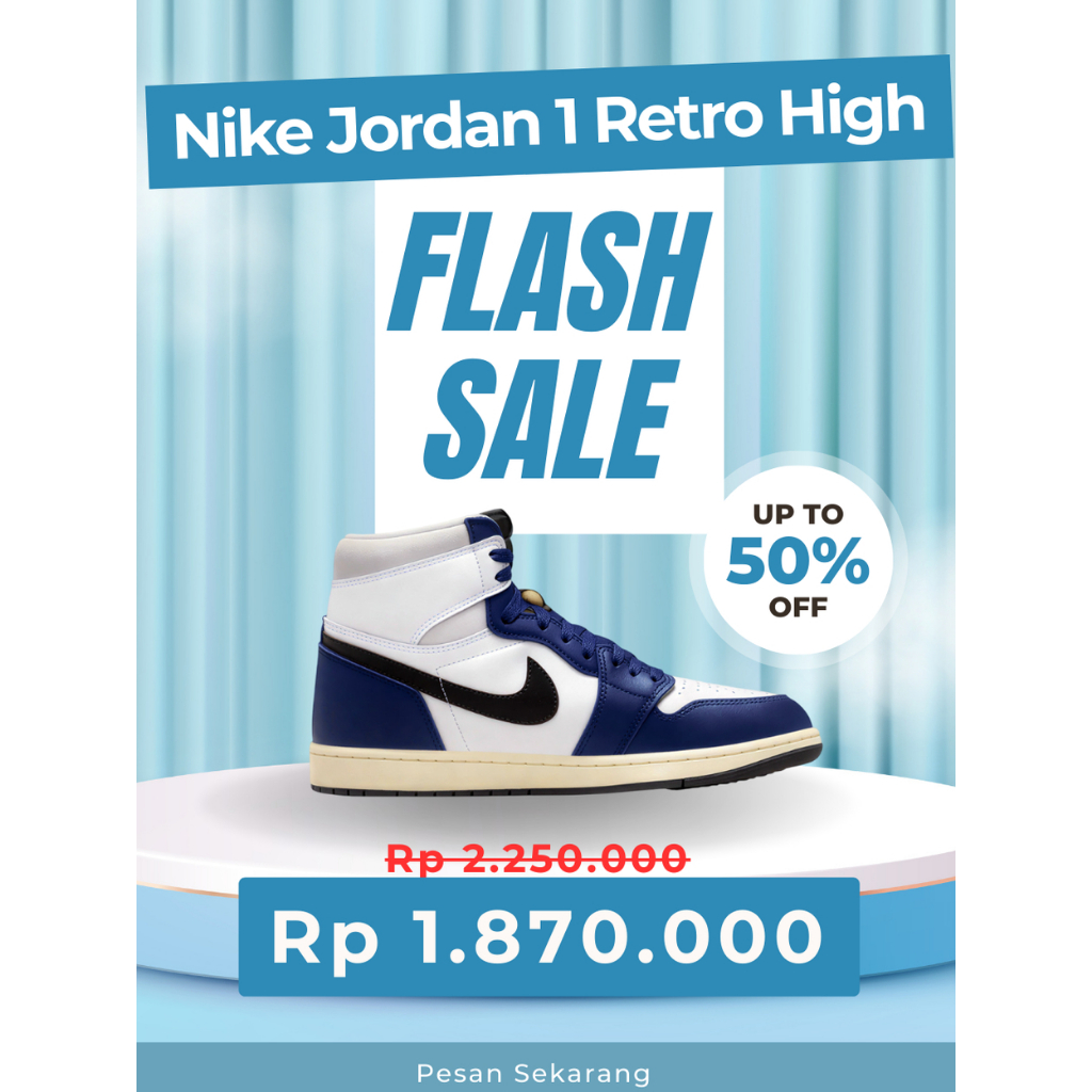 Sepatu Nike Jordan 1 Retro High