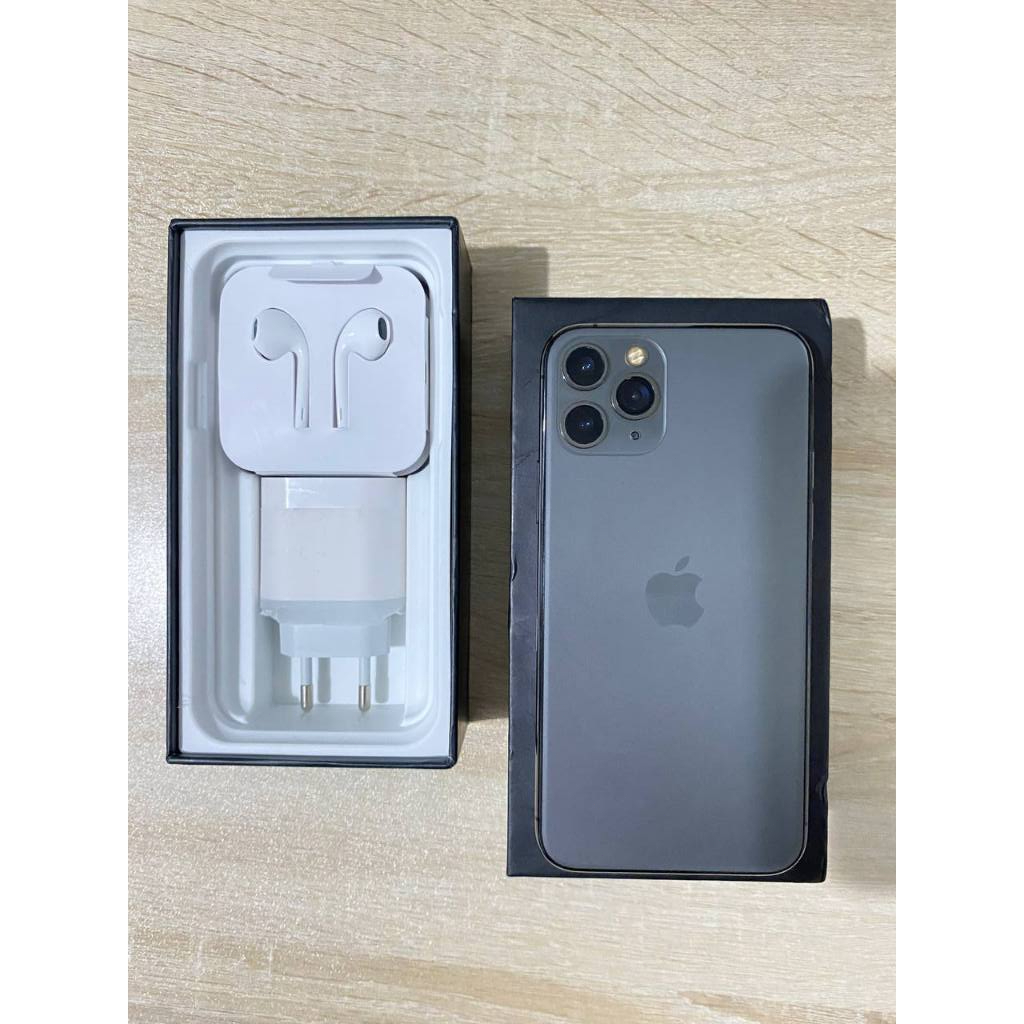 iphone bea cukai 11 pro 64gb second original normal minus mulus like new sinyal permanent bc