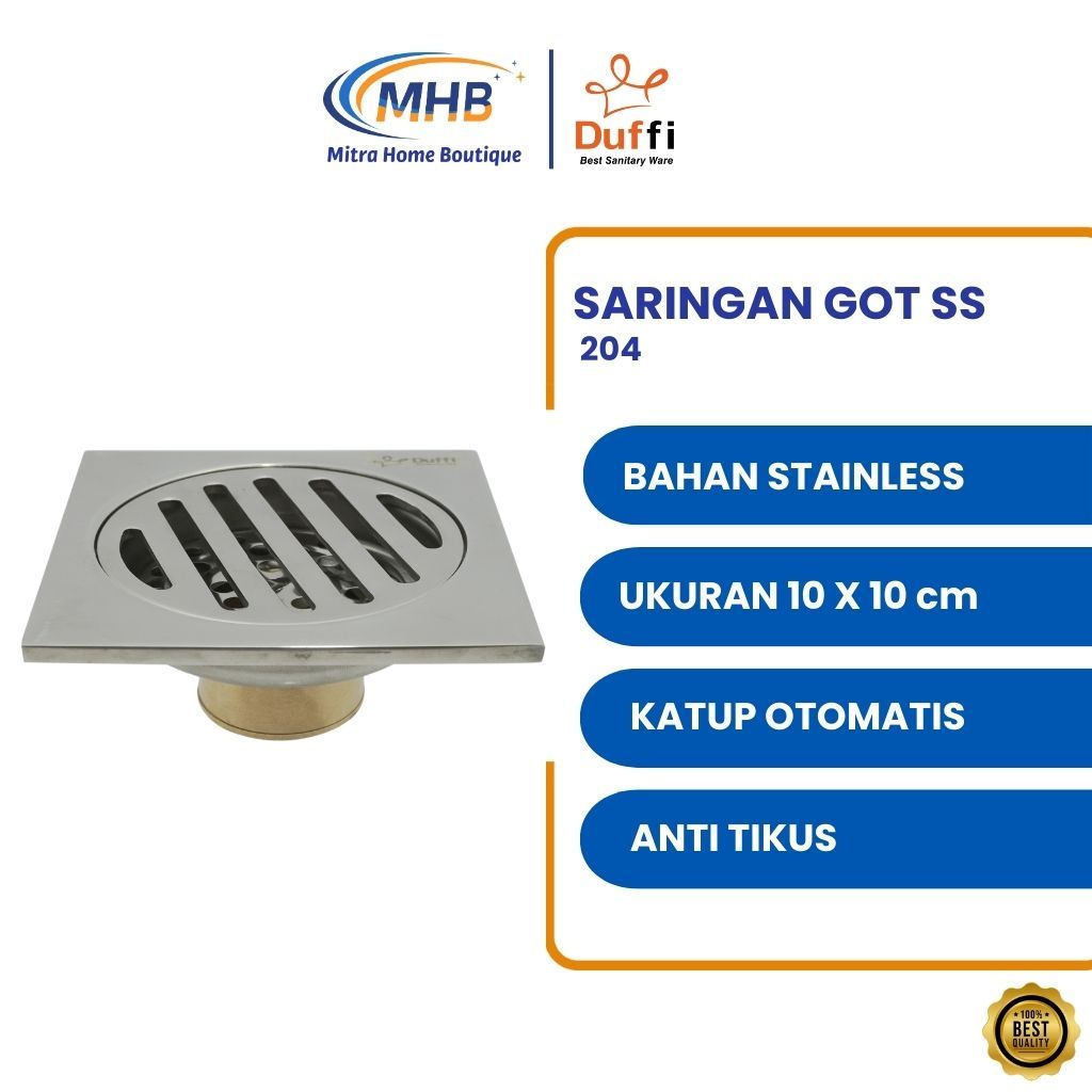 SARINGAN GOT STAINLESS ANTI SERANGGA/ AFUR LANTAI