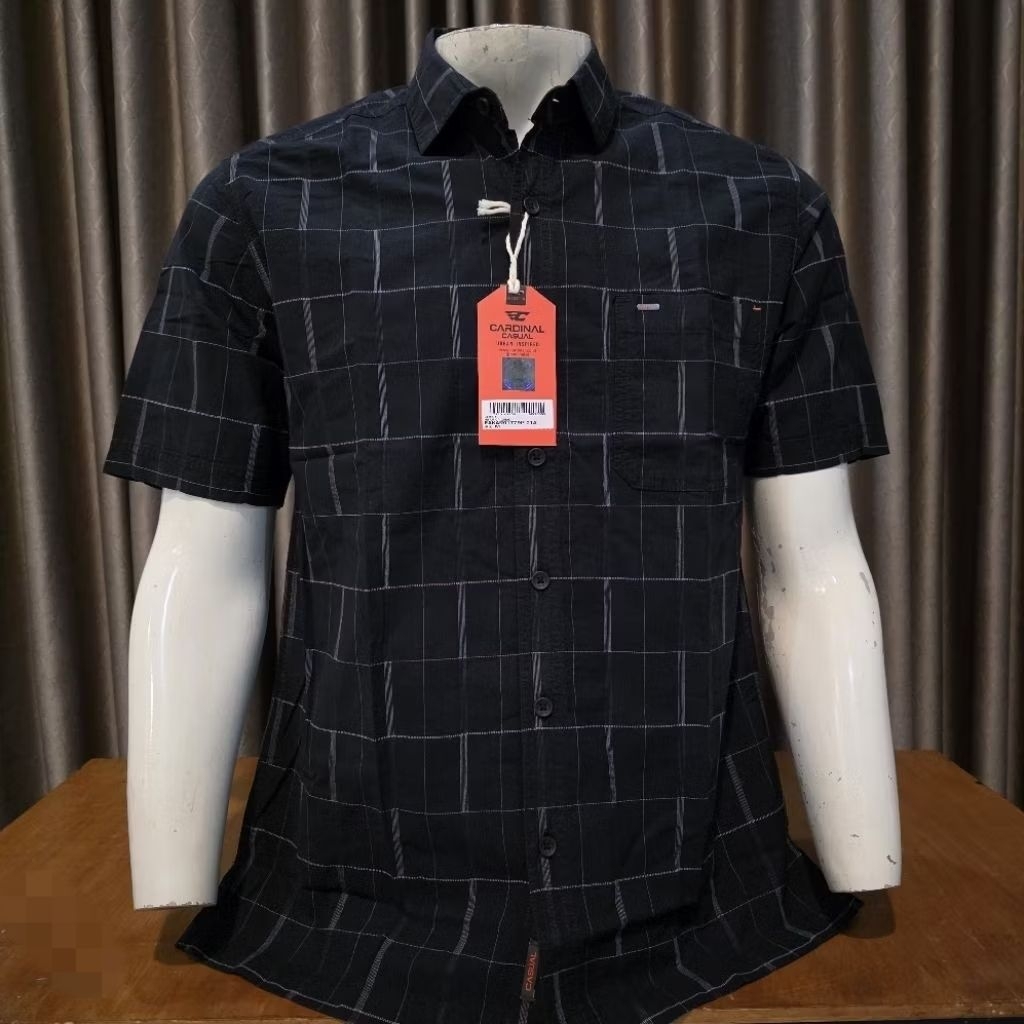 TURUN HARGA CARDINAL CASUAL ORI KEMEJA PRIA LENGAN PENDEK HARGA TERMURAH