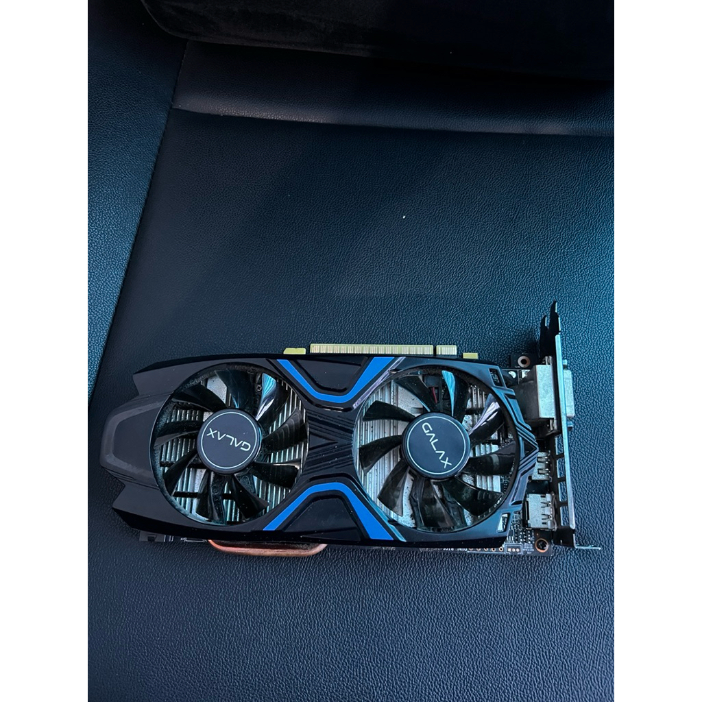 Jual VGA second GALAX GTX 1050 TI EXOC 4GB DDR5 128 bit