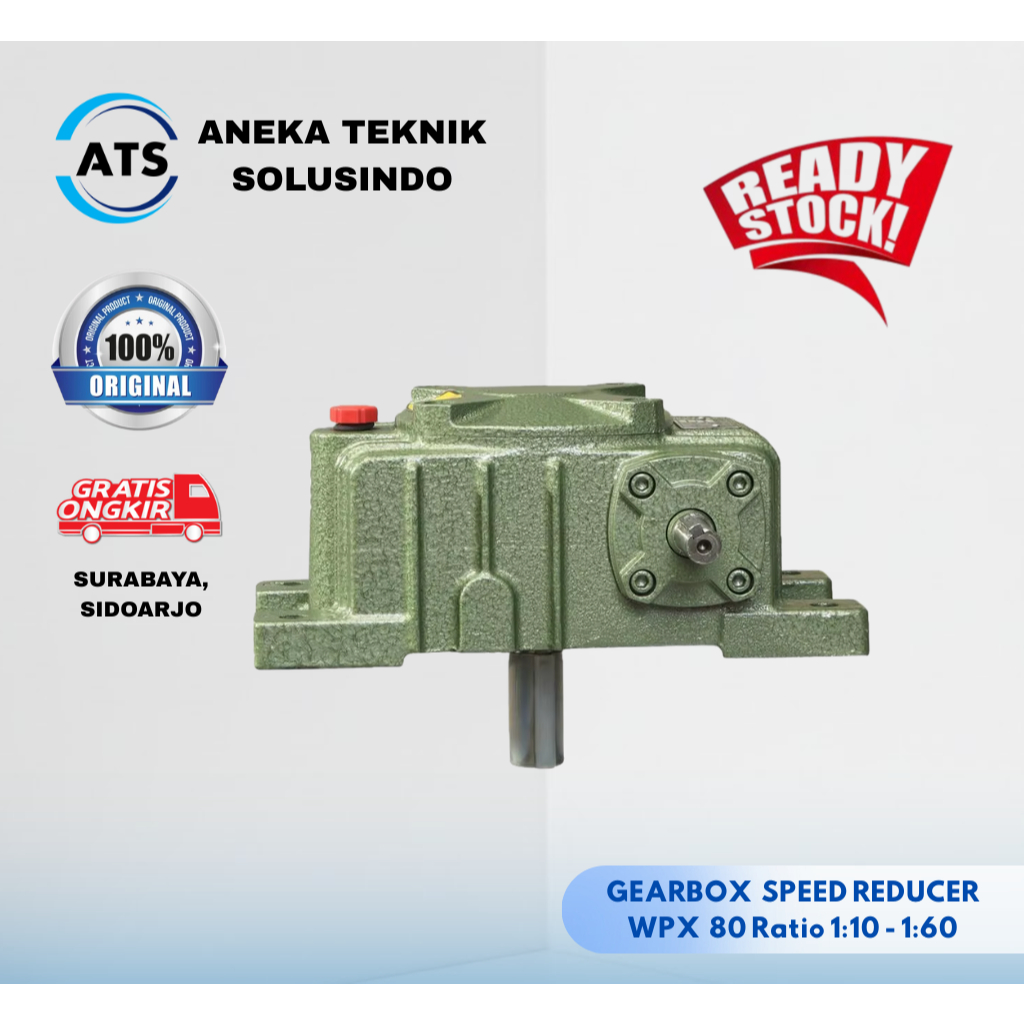 TERRAGEAR WPX 80 Ratio 10 – 60/Gearbox/ Speed Reducer WPX/WPX 80