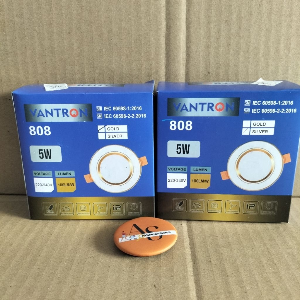 Lampu LED PANEL DOWNLIGHT 3 WARNA (PUTIH ,KUNING, WARM WHITE) / LAMPU DOWNLIGHT 5 Watt /  LAMPU DOWN