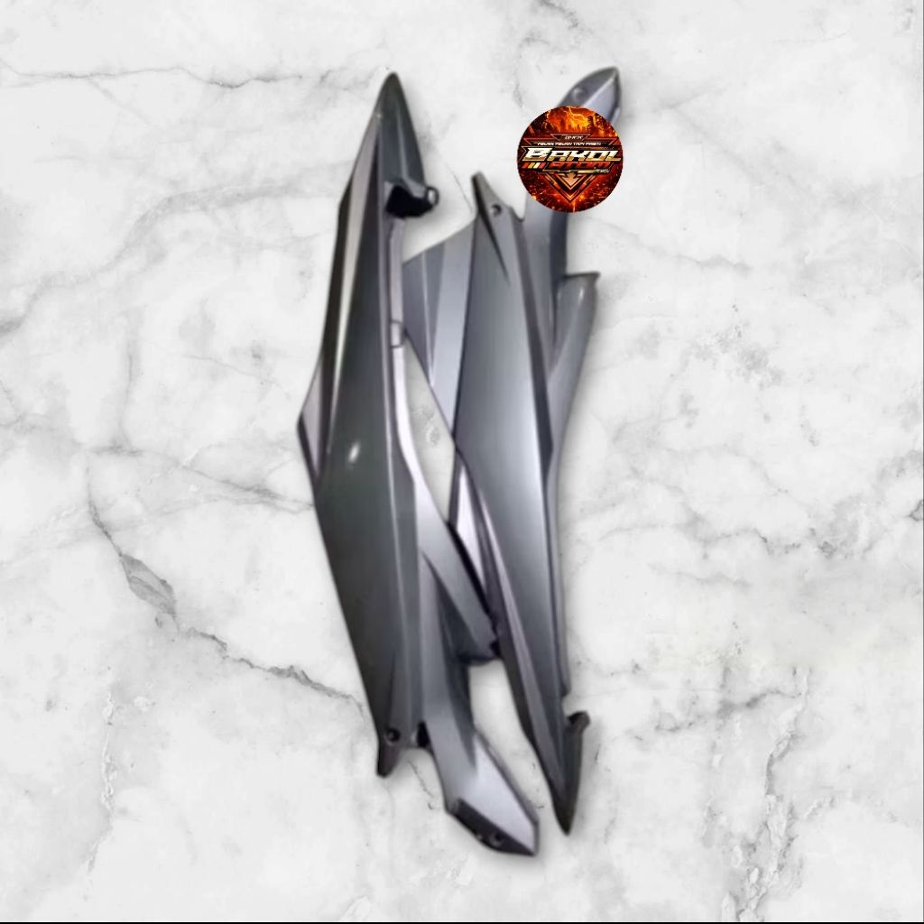 Cover Body Satria FU Facelift 2013 2014 2015 warna abu abu