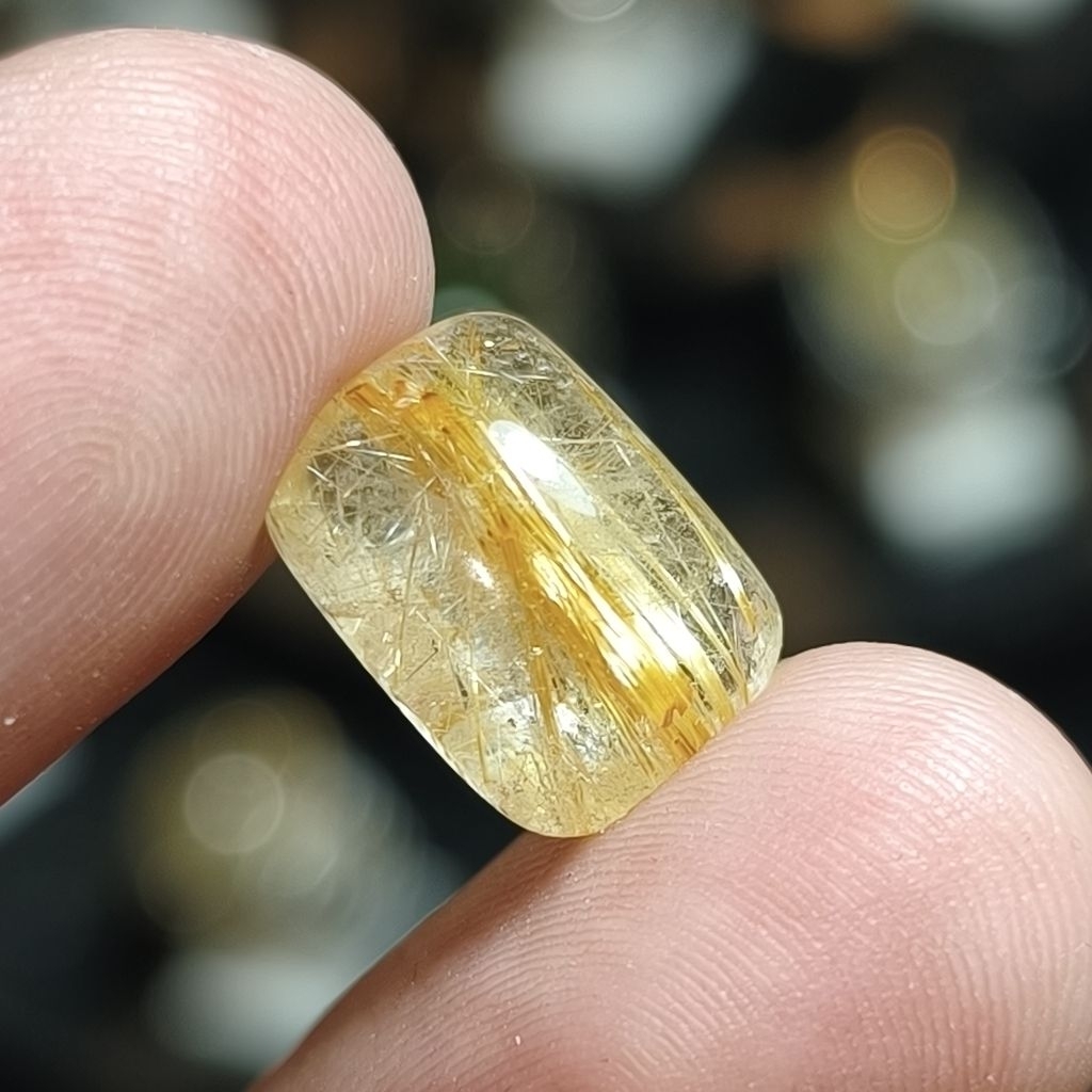 BATU KECUBUNG RAMBUT SEDANA CENDANA EMAS  14x10x7mm