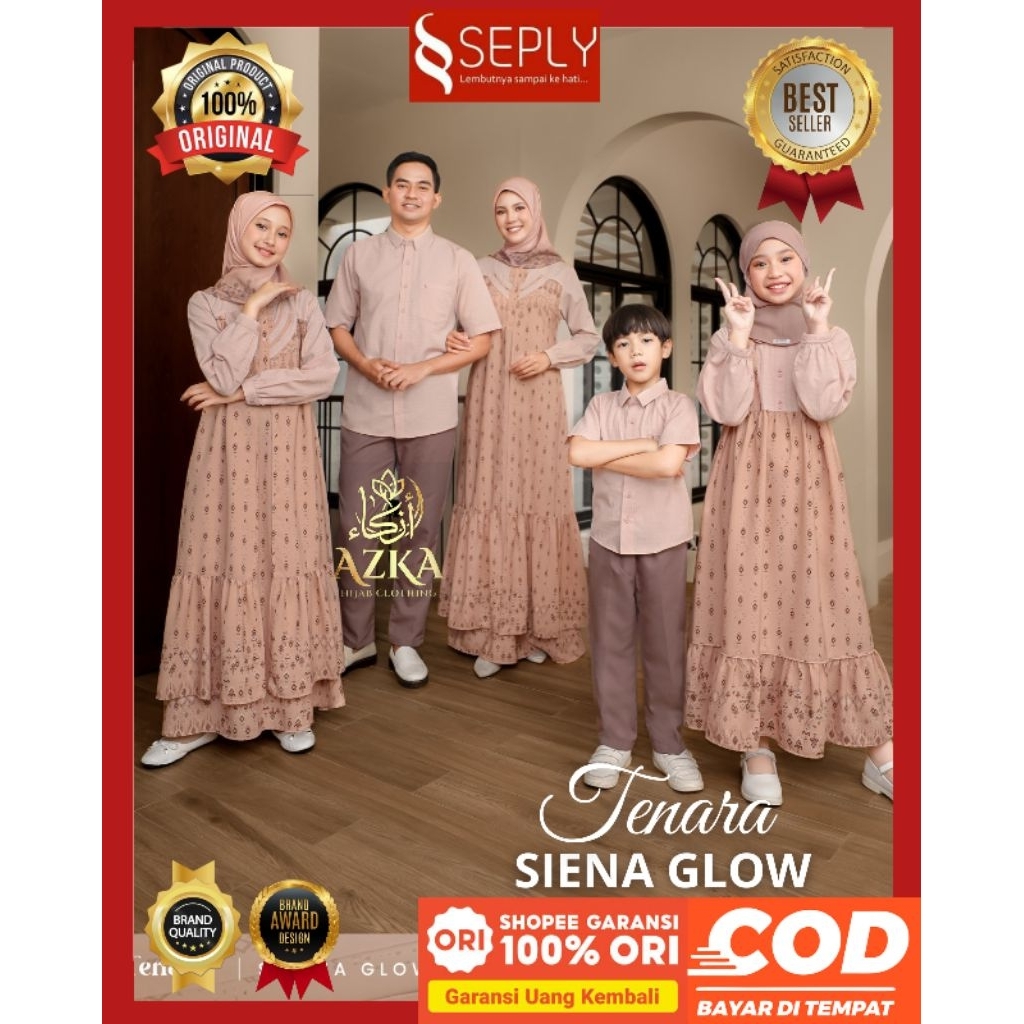 SEPLY Sarimbit Tenara Sienna Glow Seply Original - Sarimbit Seply 2026 - Sarimbit Lebaran 2026 - Fam