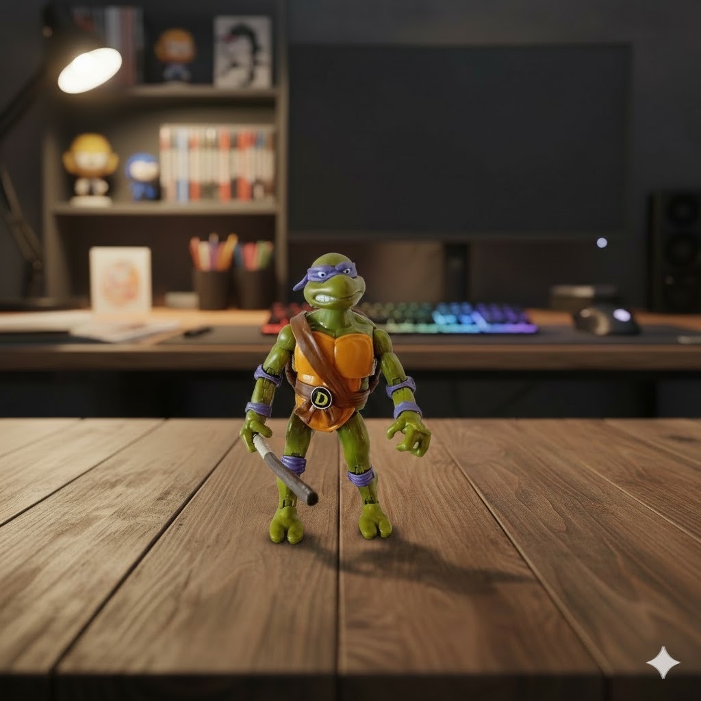 Mainan Action Figure Ninja Turtle TMNT Donatello