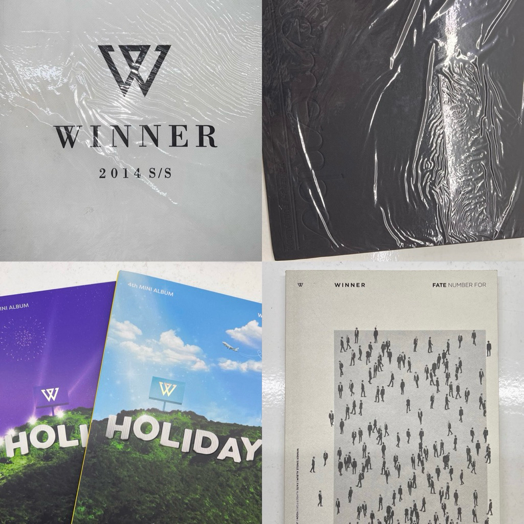 WINNER S/S REMEMBER HOLIDAY FATE NUMBER FOR ALBUM JINU HOONY SEUNG YOON MINO