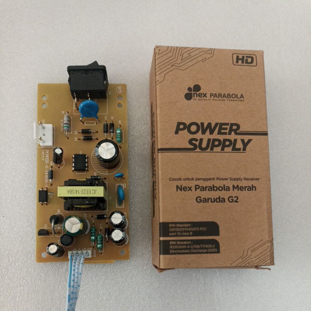 power supply Nex parabola merah ORIGINAL PSU NEX MERAH / GARUDA G2 4 PIN