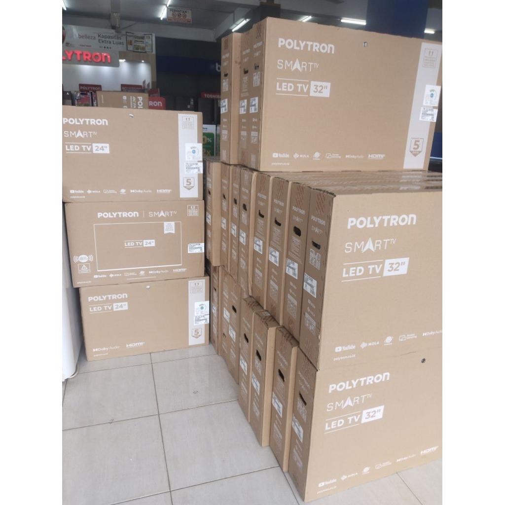 [PROMO TV] POLYTRON 32CV2269 LED EASY SMART TV 32 INCH