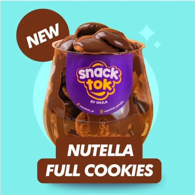 Bittersweet by Najla Snacktok Full Cookies Nutella