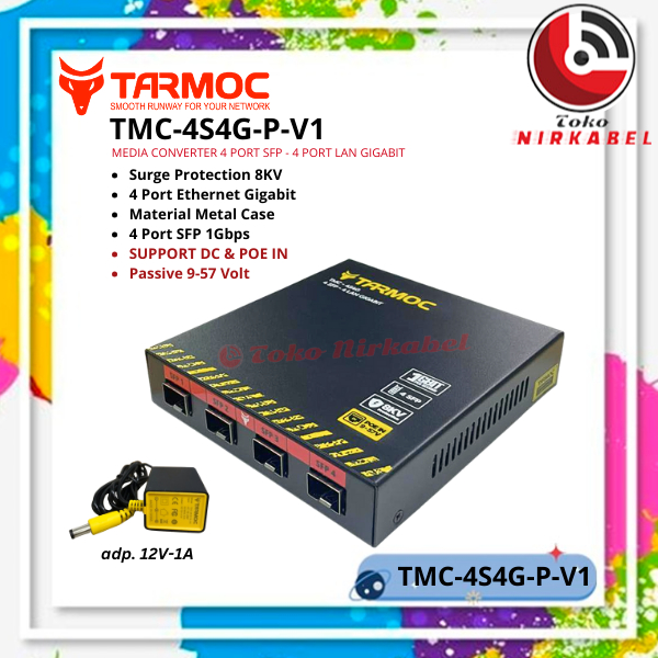 Ethernet Fiber Switch 4 SFP 4 LAN Gigabit | Media Converter FO