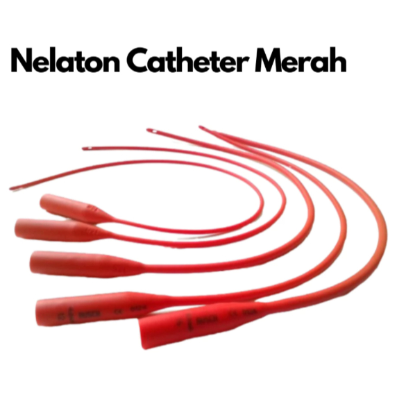 RUSCH Nelaton Kateter Steril Ukuran 8 Fr 10 Fr 12 Fr 14 Fr 16 Fr 18 Fr 20 Fr 22 Fr