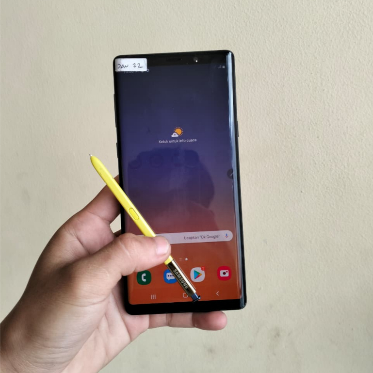 Samsung Galaxy Note 9 Dual SIM LTE RAM 6GB Internal 128GB NFC Bekas SEIN