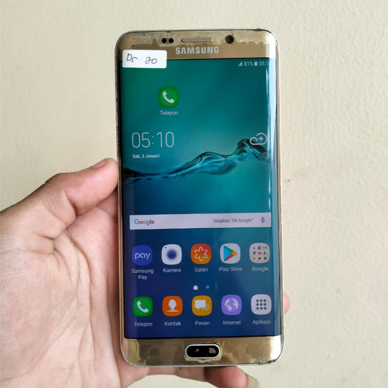 Samsung Galaxy S6 Edge Plus 4G RAM 64GB Dual Sim NFC FingerPrint Ex Garansi Resmi SEIN