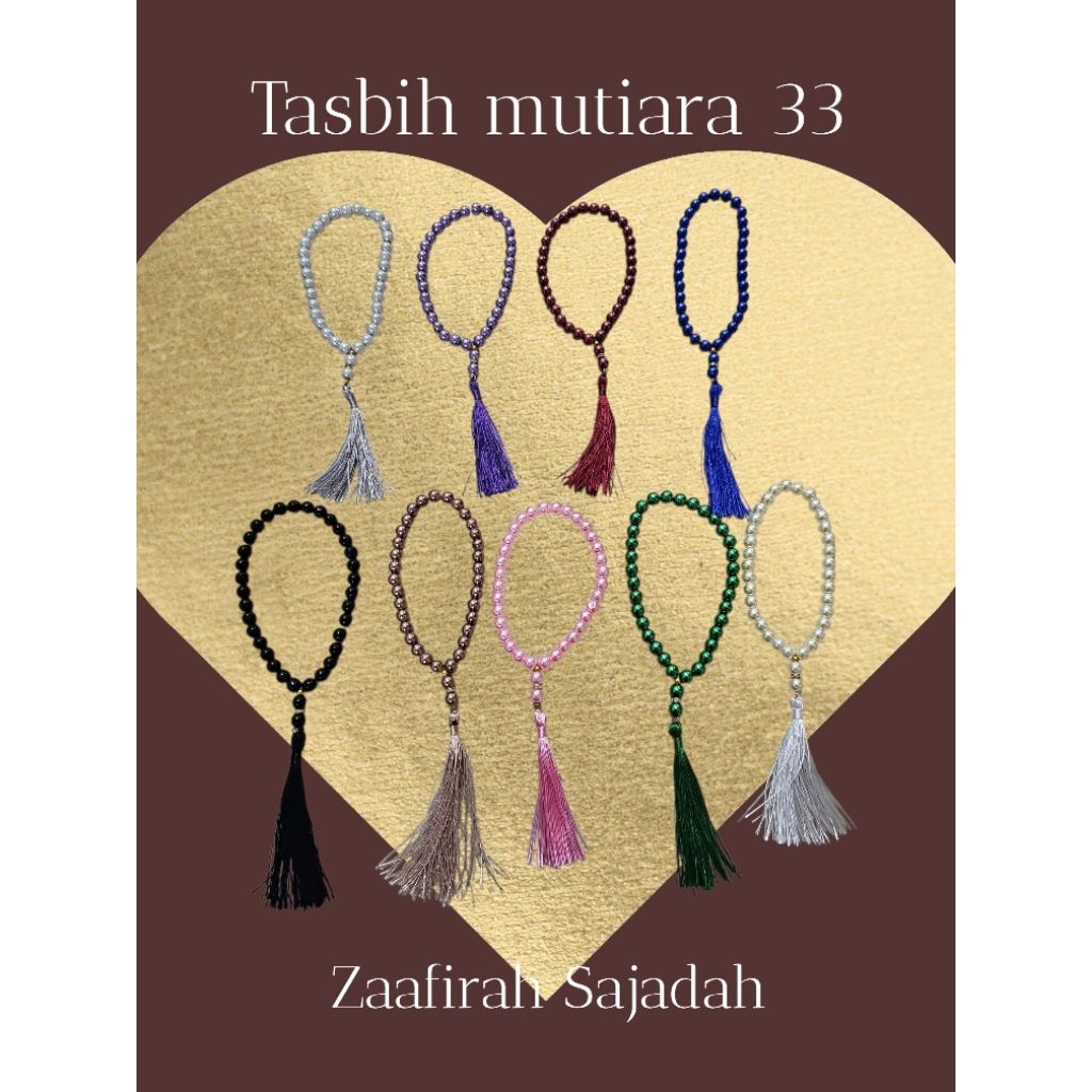 Tasbih Mutiara 33