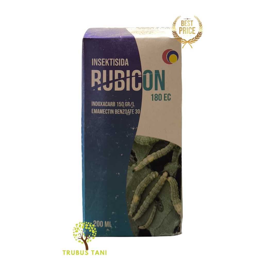 Insektisida Rubicon 180EC 250ml Ulat Kubis Jagung