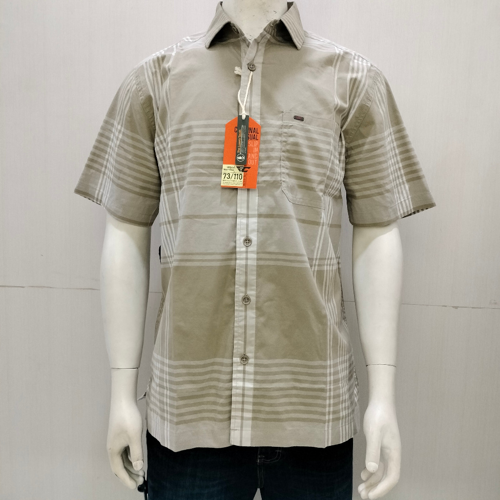 CARDINAL KEMEJA CASUAL PRIA LENGAN PENDEK EAKAR